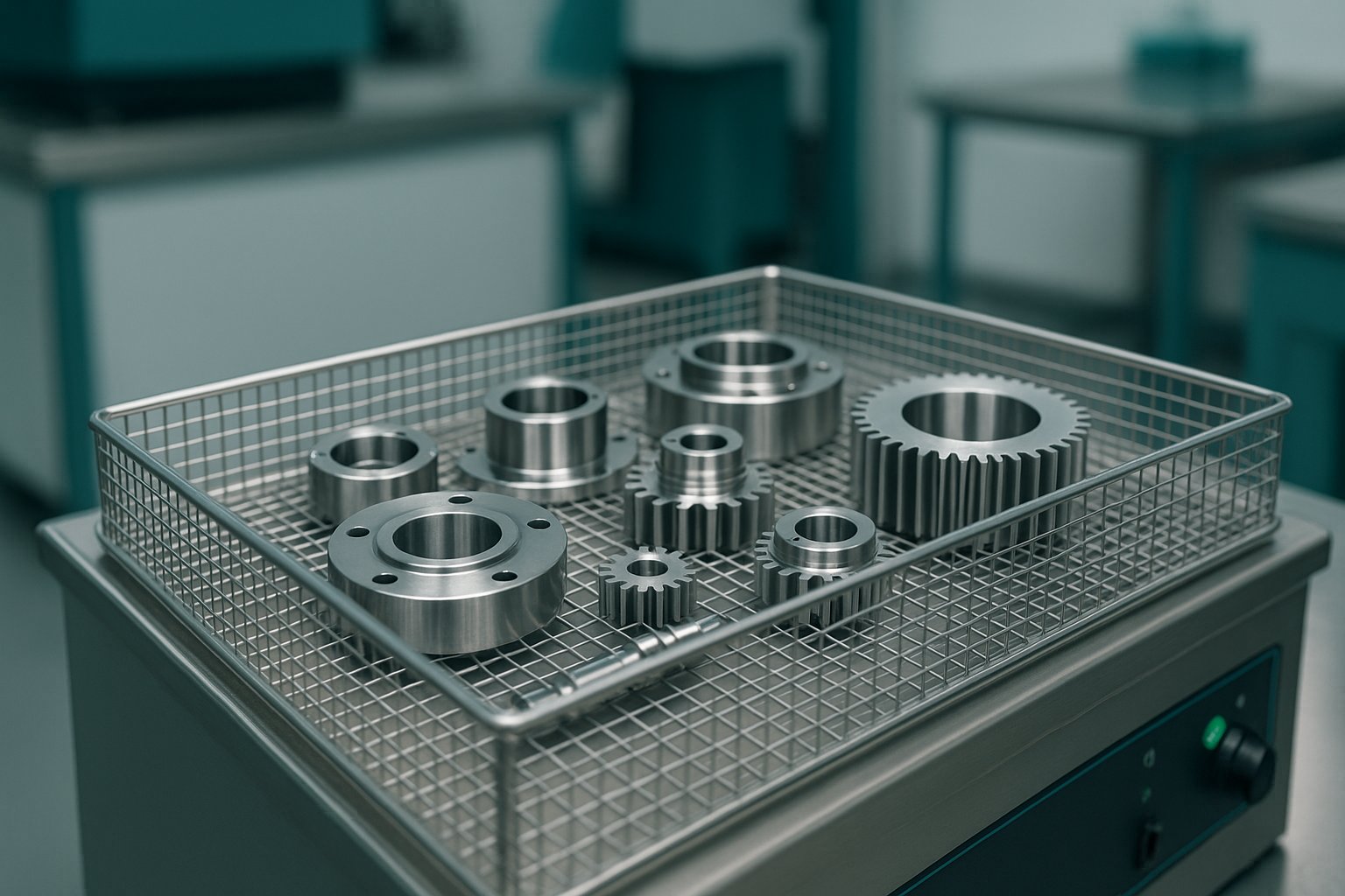 Limpieza de piezas industriales y para talleres